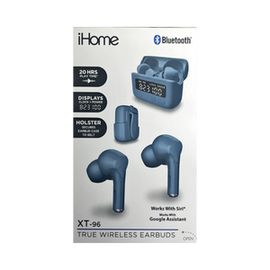 iHome XT-96 True Wireless Earbuds Display