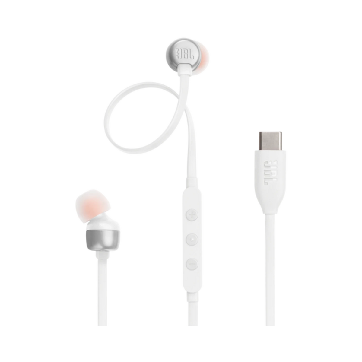 JBL Tune 310C USB C Earphone White