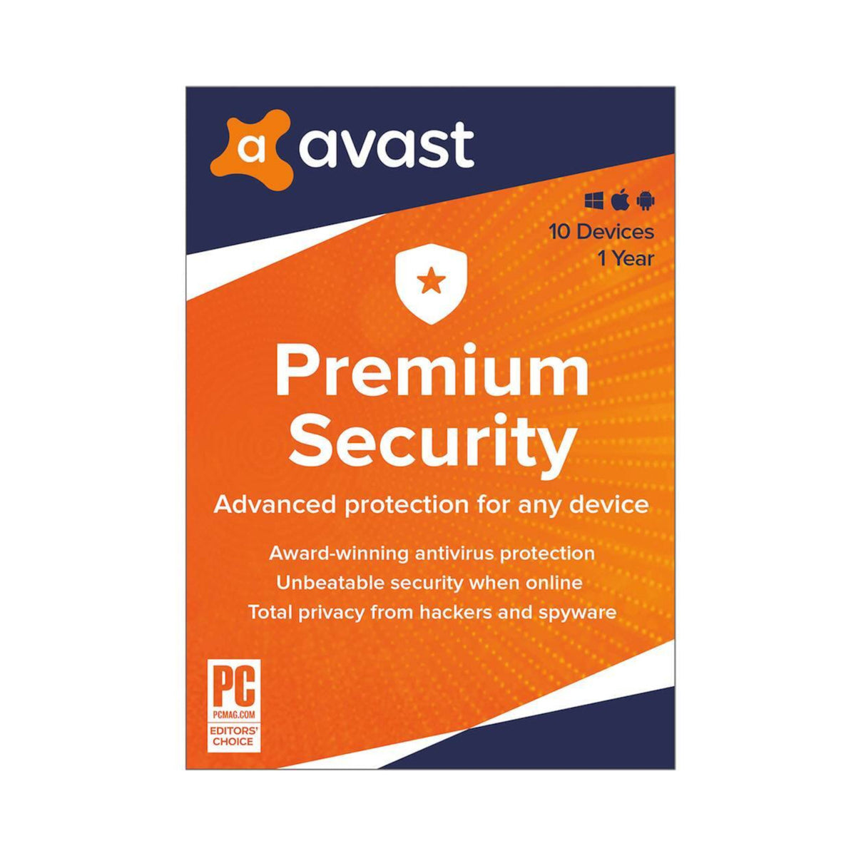 Avast Premium Security (1 Year, 10 Devices)