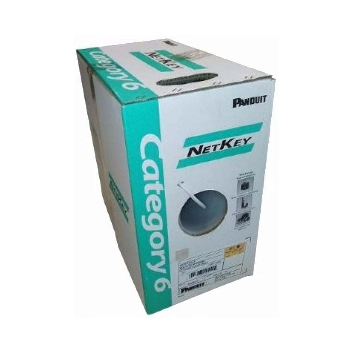 Panduit NetKey Cat6 Gray per meter