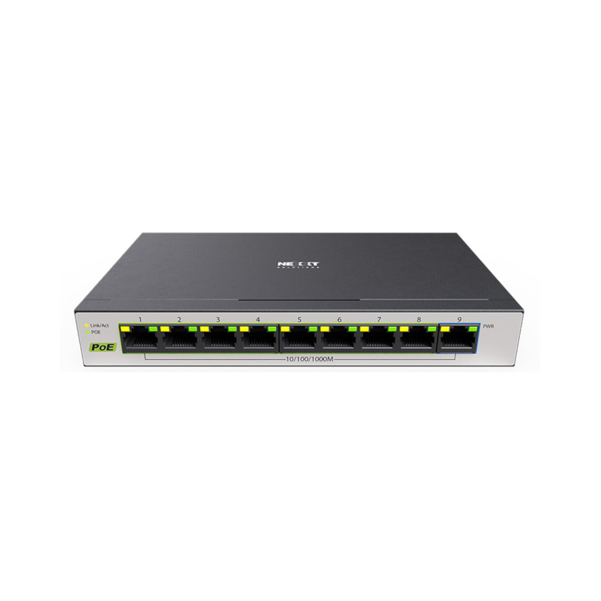 Nexxt Vertex V900P 9-Port Gigabit PoE+ Switch