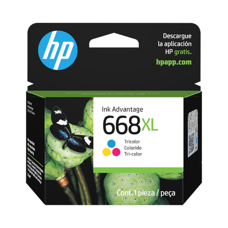 HP 668XL Color Ink Cartridge