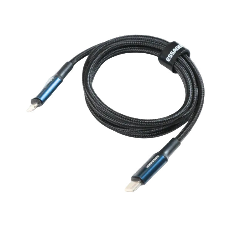 Essager 29W USB-C to Lightning Cable 2 m Black