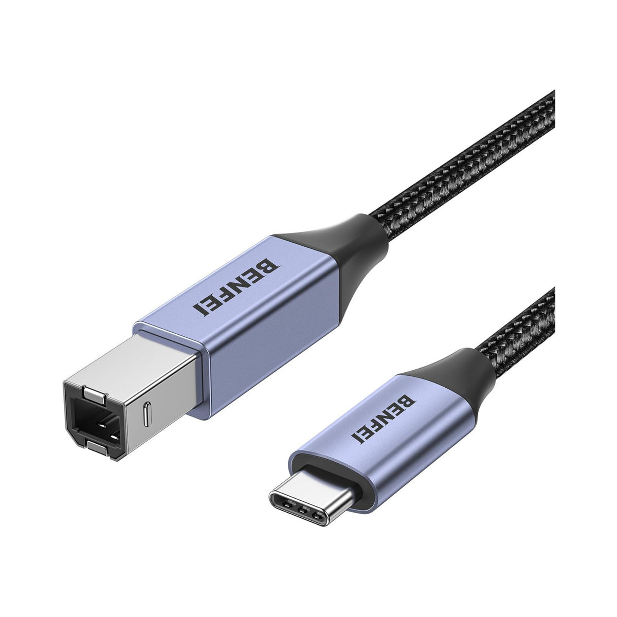 Benfei USB-C to USB-B Printer Cable 6.6 ft