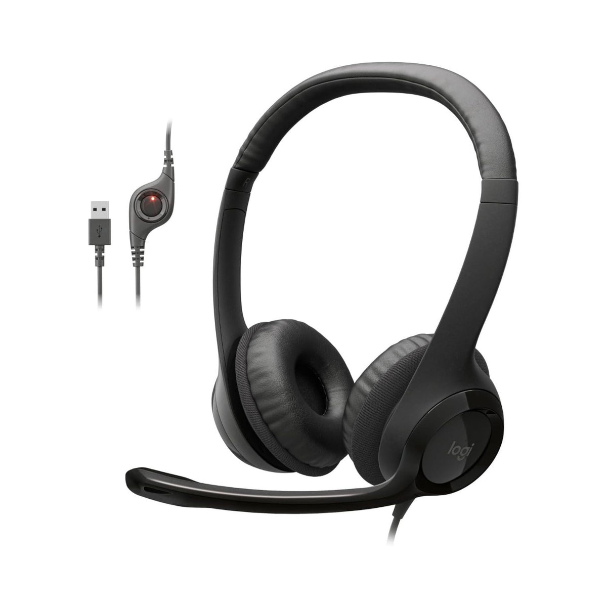 Logitech H390 USB-C Wired Stereo Headset