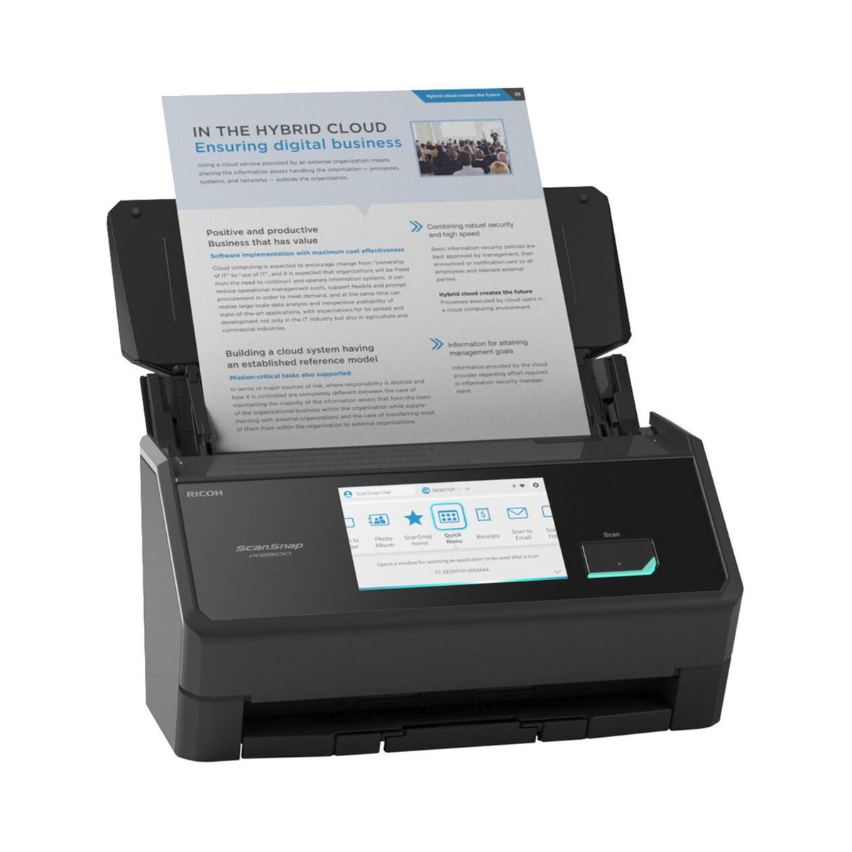ScanSnap iX2500 Wireless USB Document Scanner