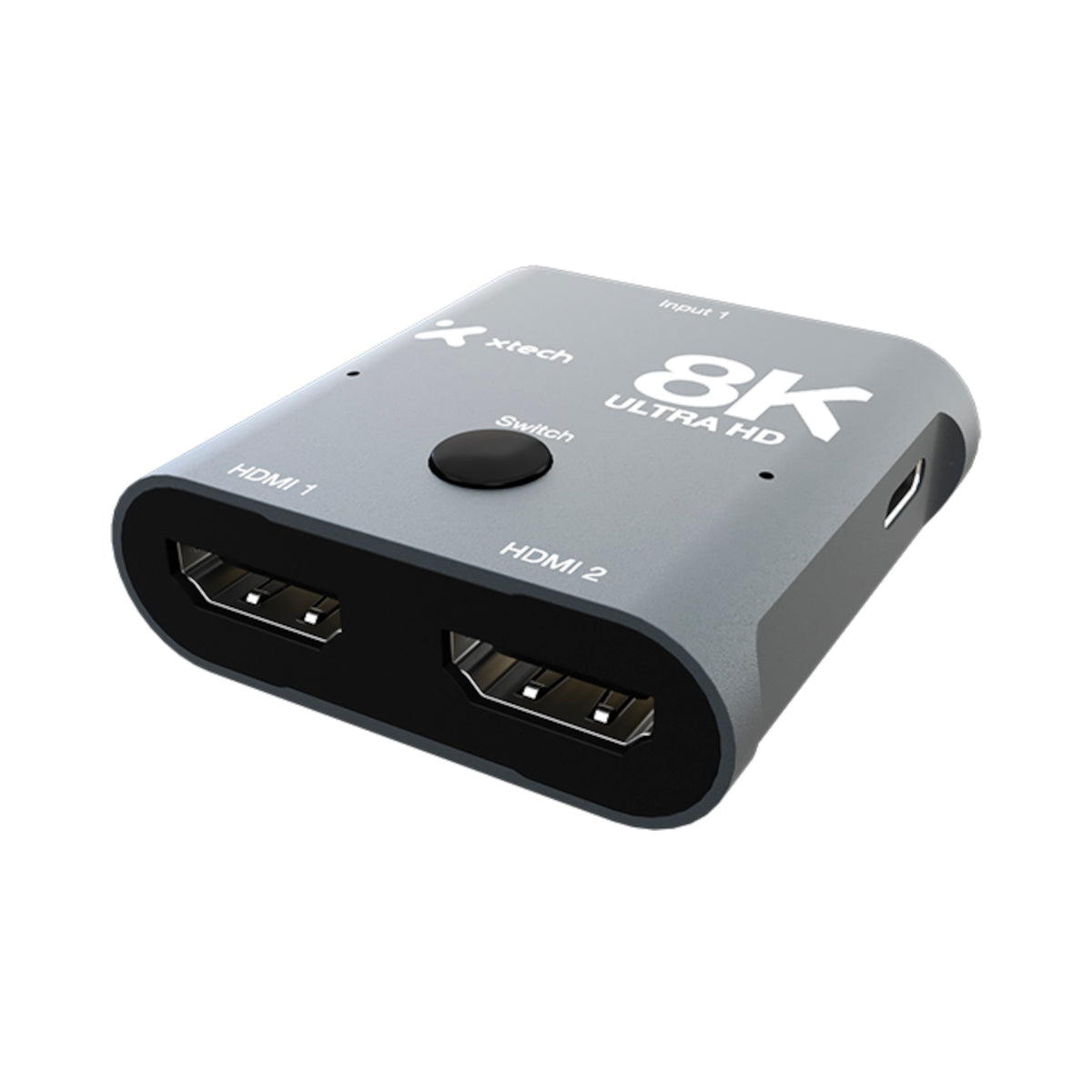 Xtech XHA-440 2-Port Bidirectional 8K HDMI Switch