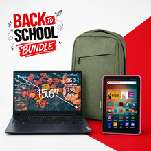Load image into Gallery viewer, Lenovo 1 15AMN7 R5-7520U + Fire 8 Tablet + Bag Bundle