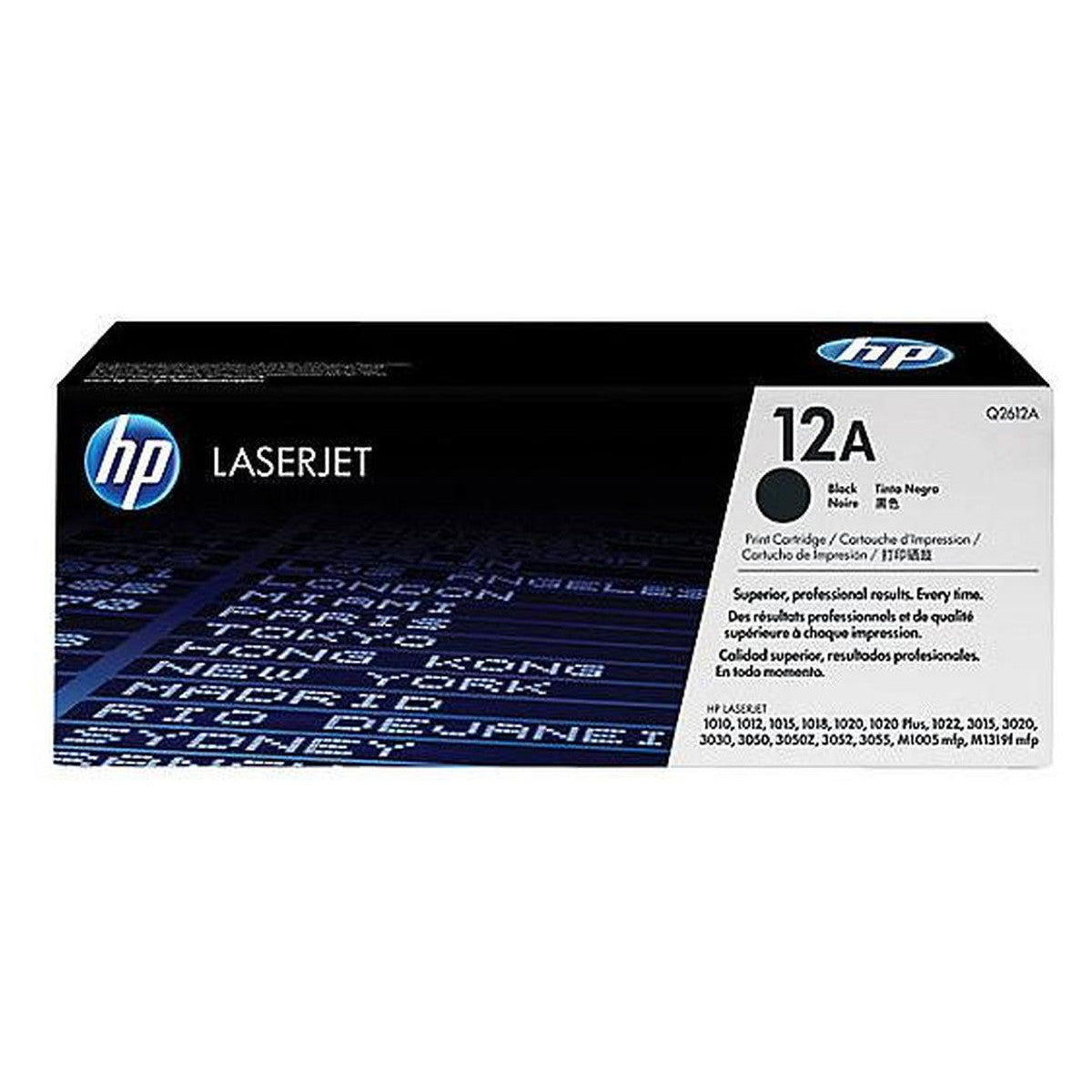 HP 12A Black Toner Cartridge