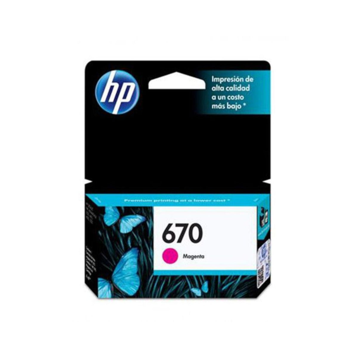 HP 670 Magenta Ink Cartridge