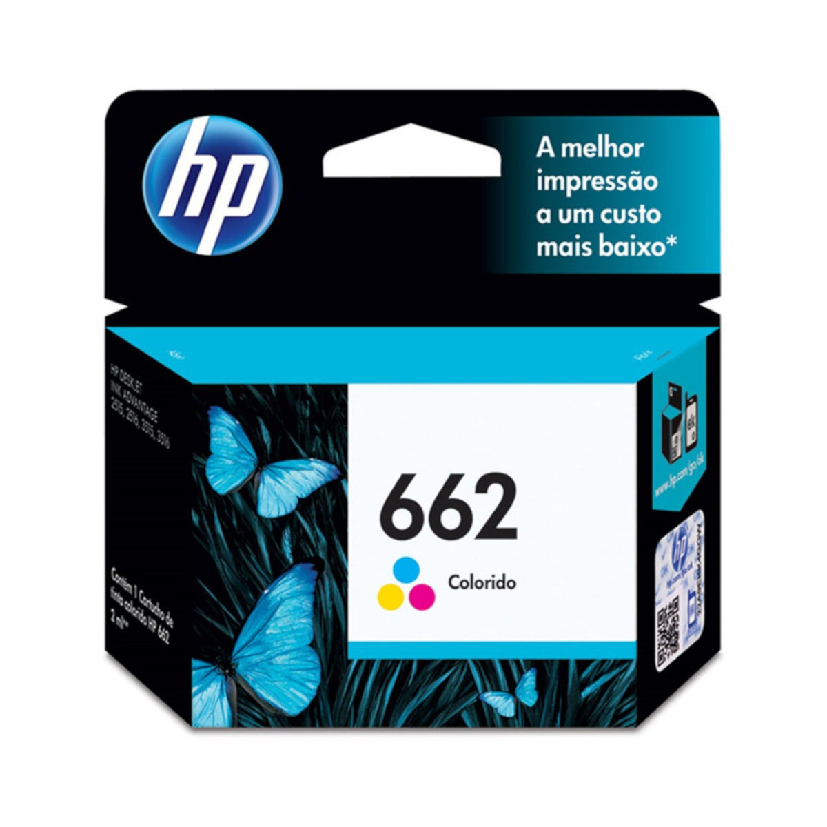 HP 662 Color Ink Cartridge