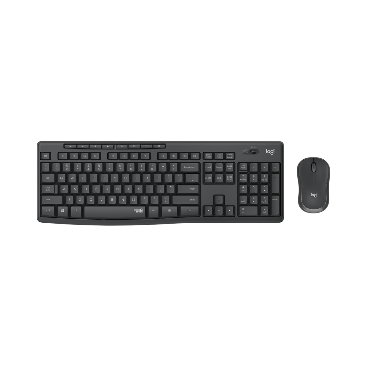 Logitech MK295 Silent Wireless Keyboard and Mouse Set