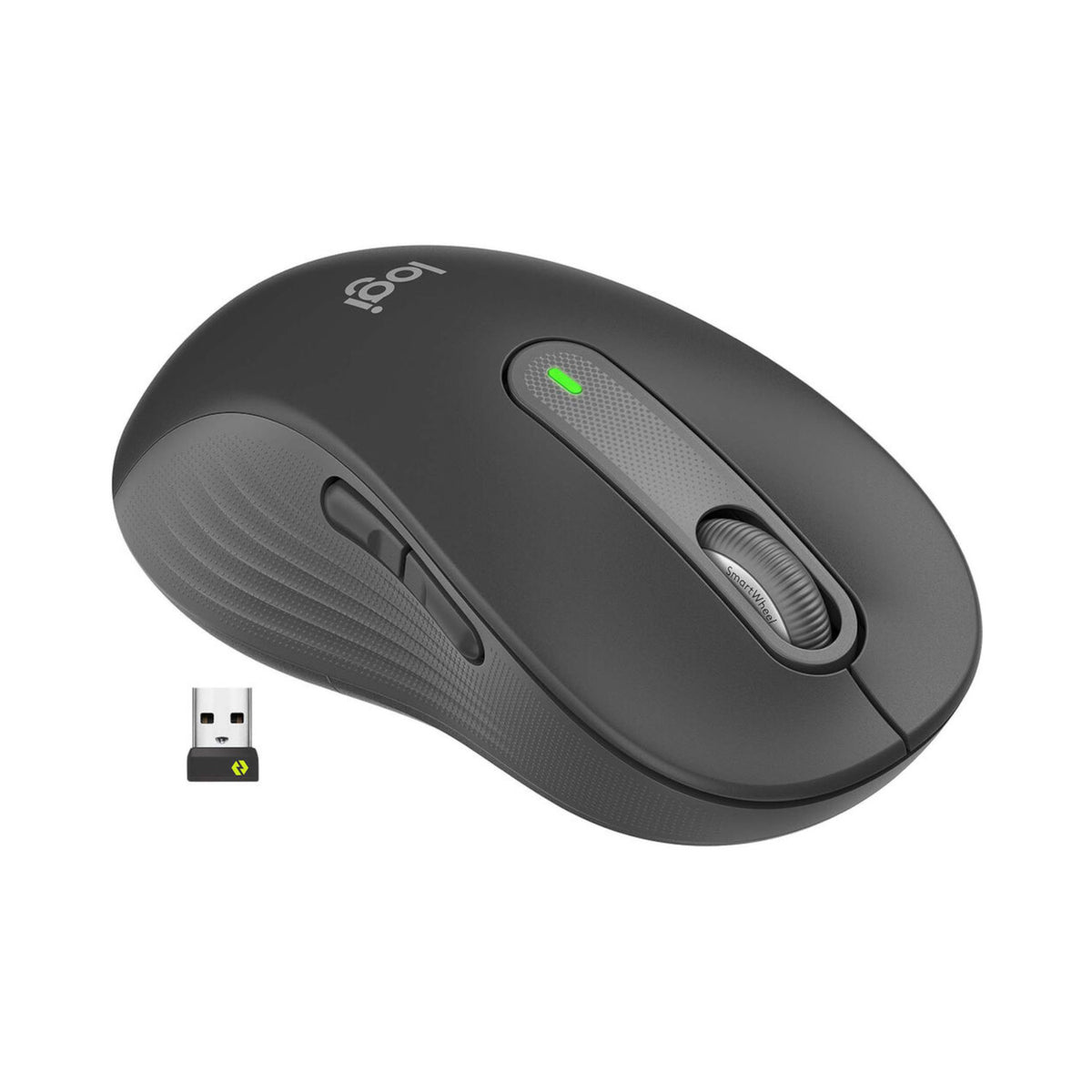 Logitech Signature M650L Left-Handed Wireless Mouse Graphite