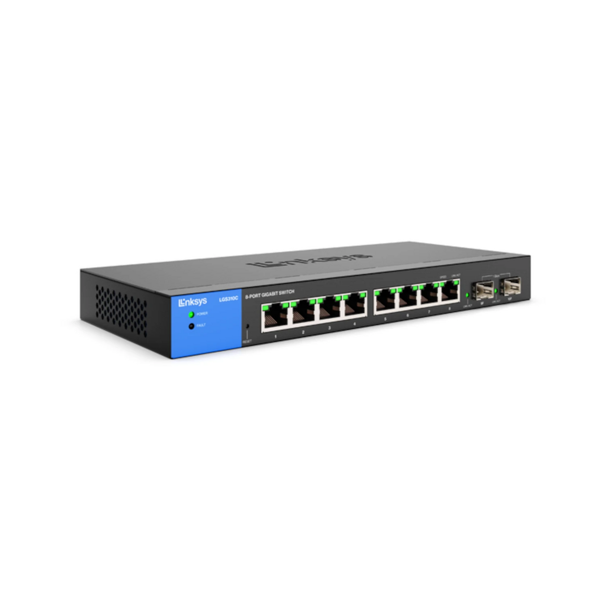Linksys LGS310C 8-Port Managed Gigabit Switch with 2 SFP Ports