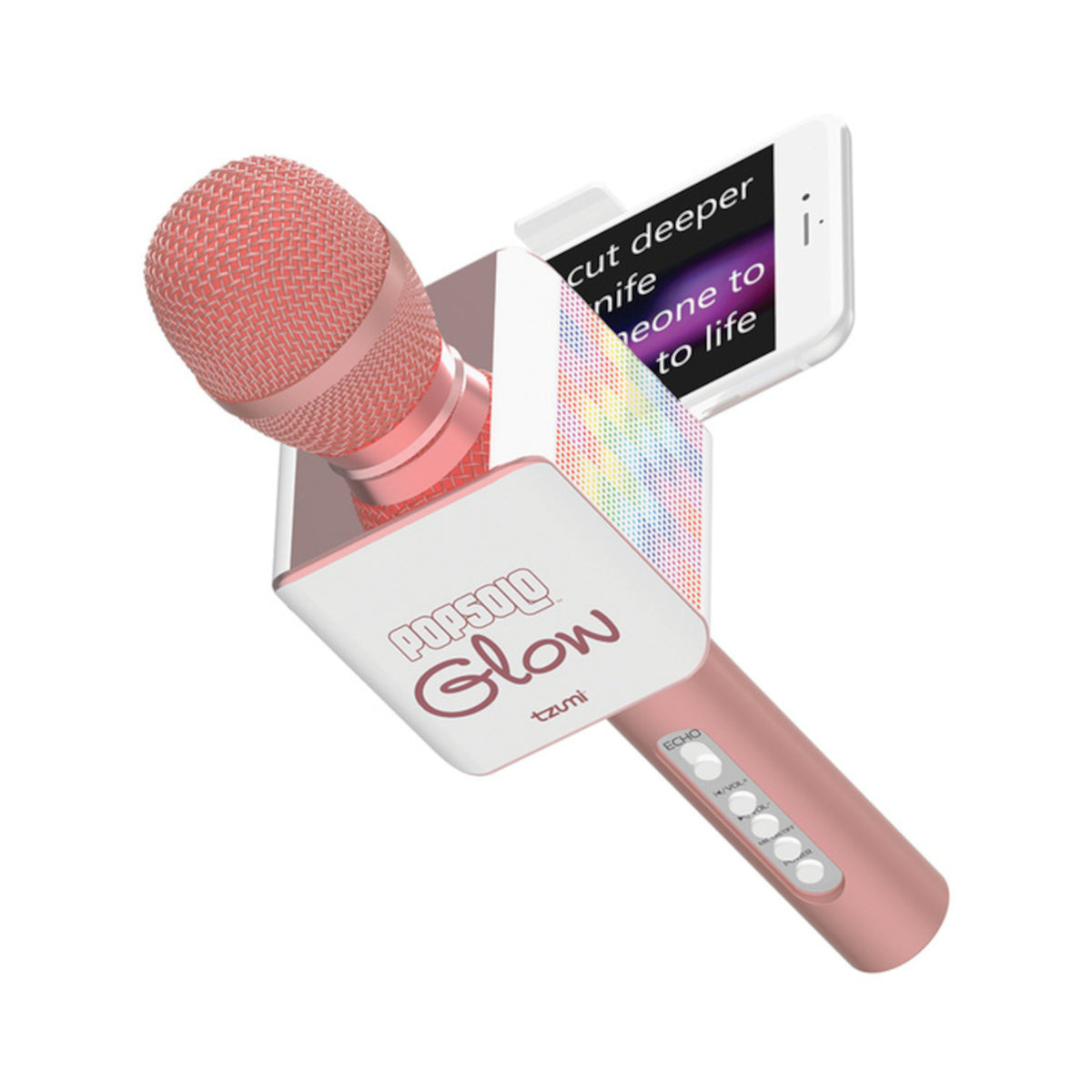 Tzumi 5043 PopSolo Glow BT Karaoke Mic Better Deals