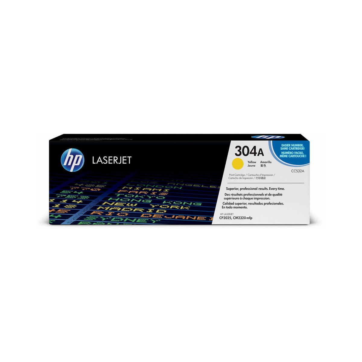 HP 304A Yellow Toner Cartridge