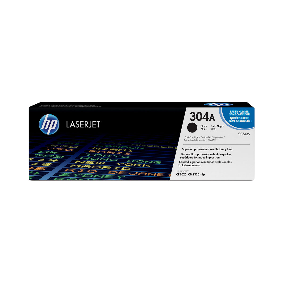 HP 304A Black Toner Cartridge