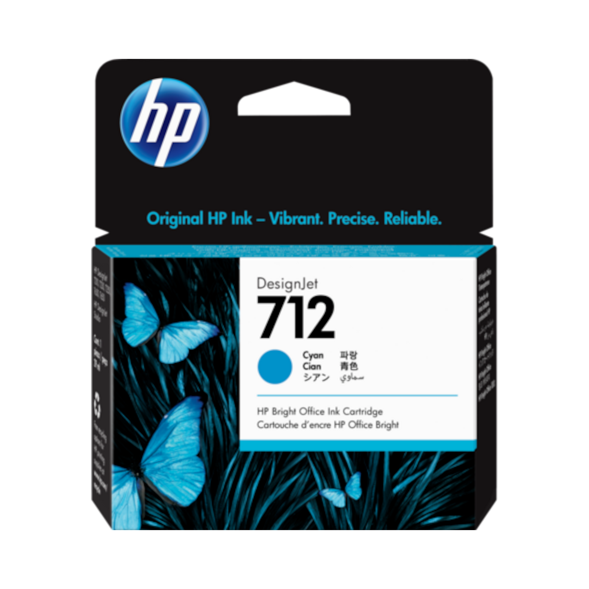HP 712 Cyan Ink Cartridge (29 ml)