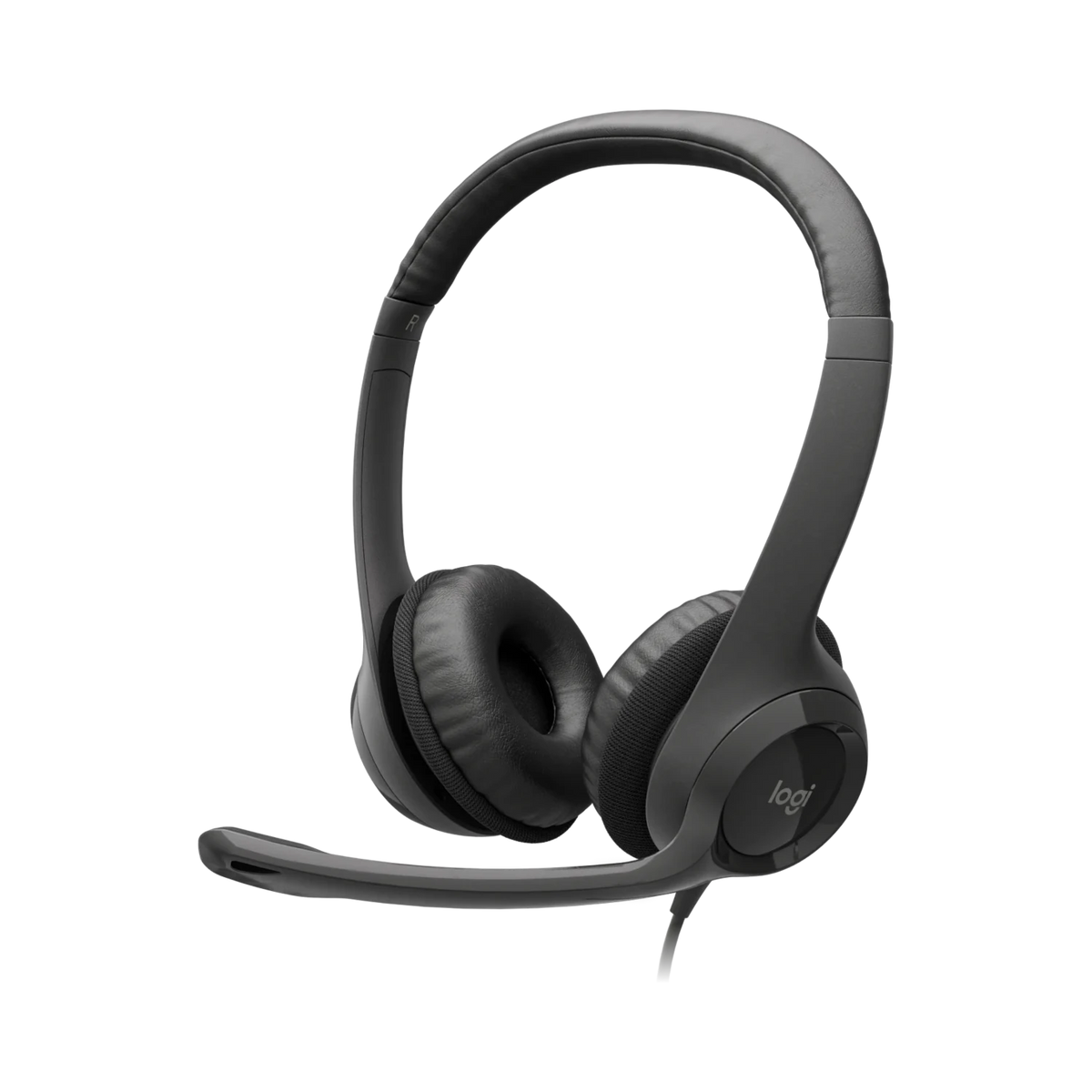 Logitech H390 USB Headset Black