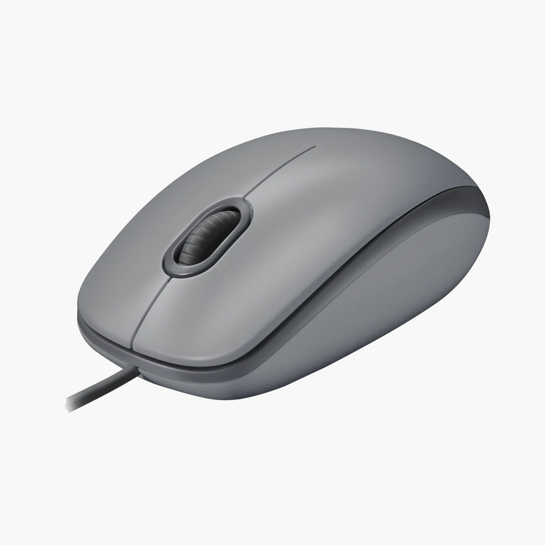 Logitech Mouse M110 Silent USB Gray