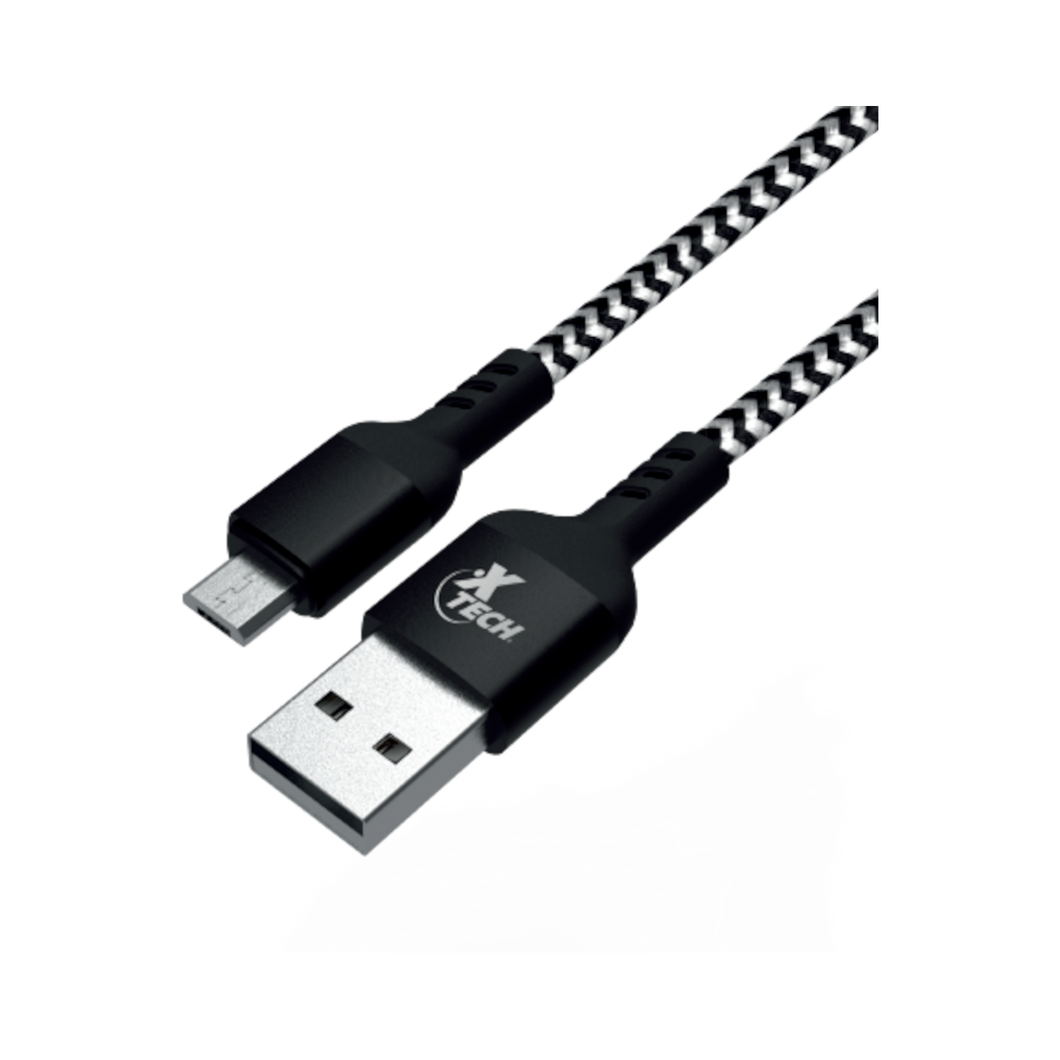 Xtech XTC-366 USB2.0 to Micro 6ft Braided Cable