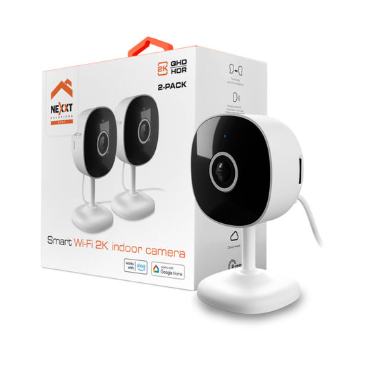 Nexxt Smart Wi-Fi 2K Camera 2Pack