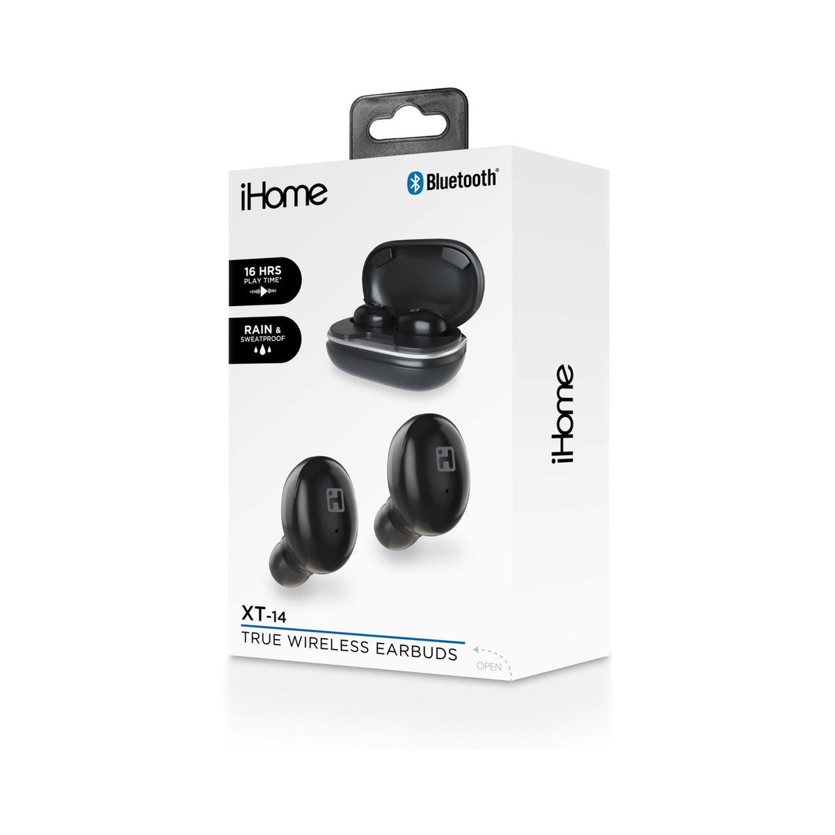 iHome XT-14 Wireless Earbuds Black