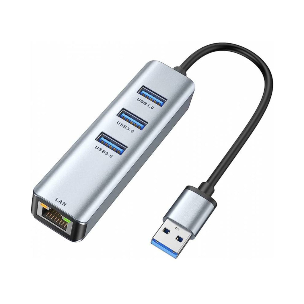 USB 3.0 to RJ45 Hub