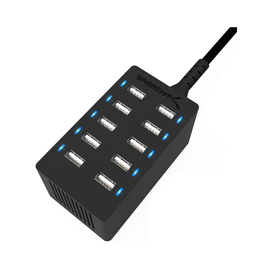 Sabrent USB Charger 60W 10ports