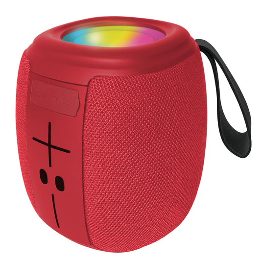 Biconic BT Fabric Oval Speaker Red