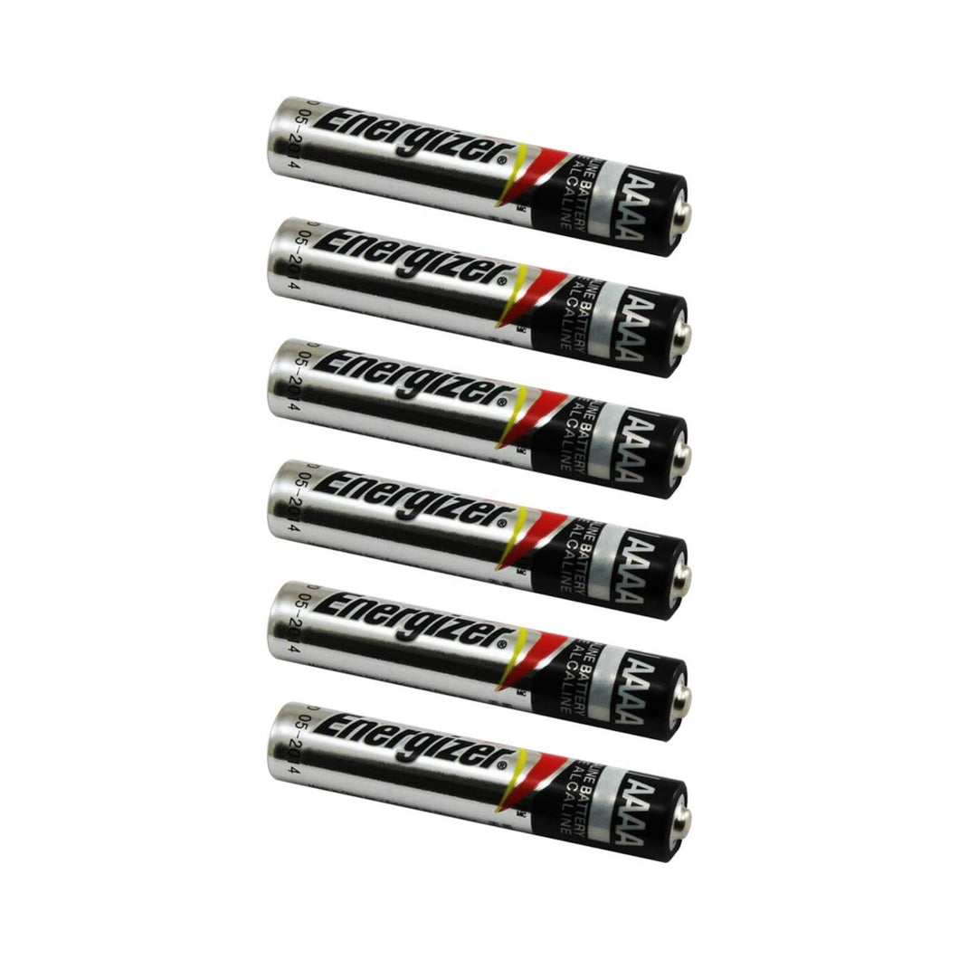 Energizer AAAA Size Batteries 6pack