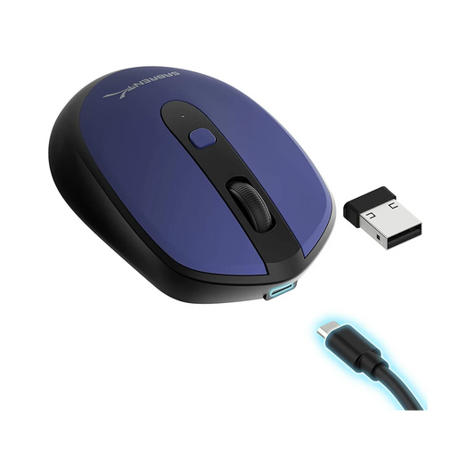 Sabrent Rechargeable Wireless Mouse Blue