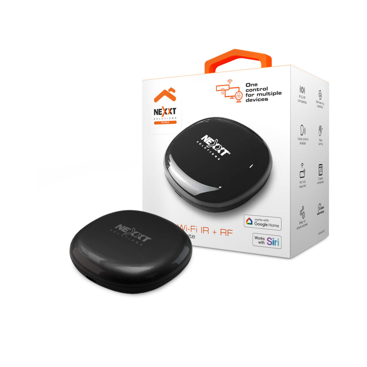 Nexxt Smart Wi-Fi IR and RF Remote Control
