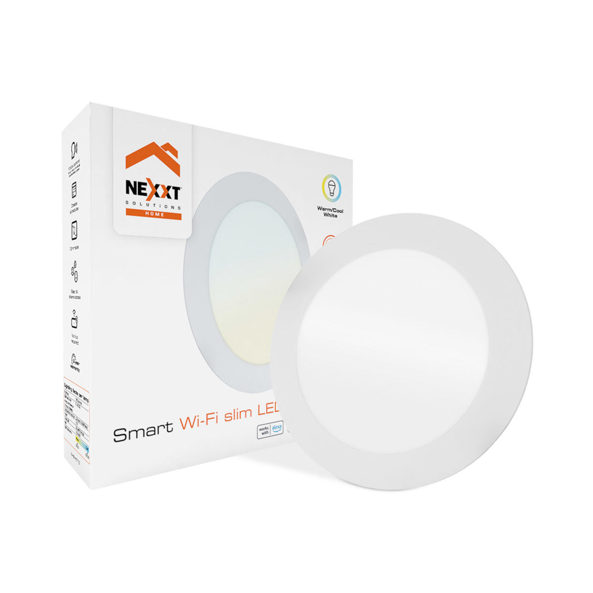 Nexxt Smart Wi-Fi Slim LED Downlight