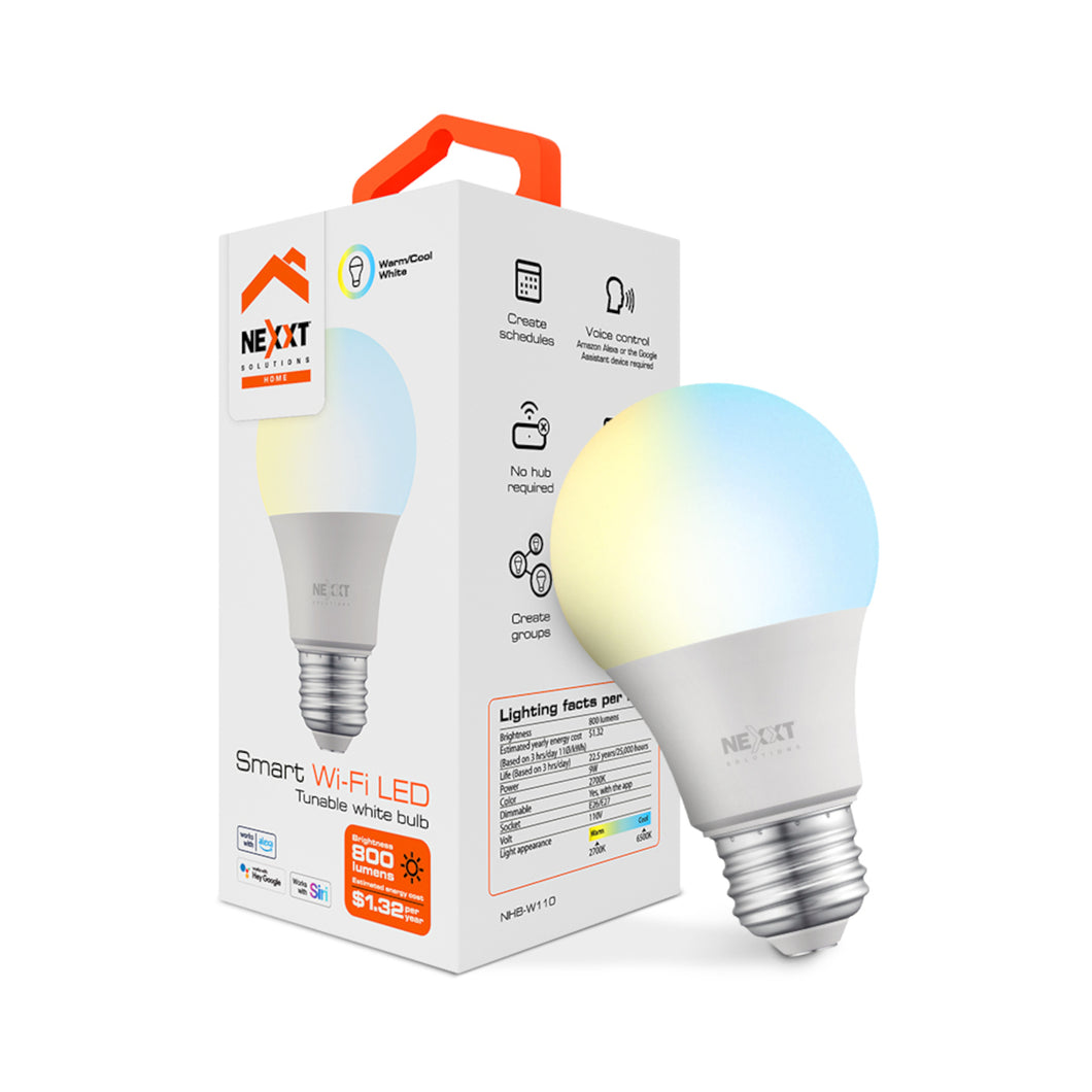 Nexxt Smart LED Bulb Tunable White 1PC