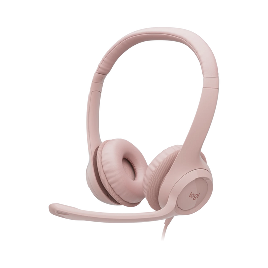 Logitech H390 Headset USB Pink