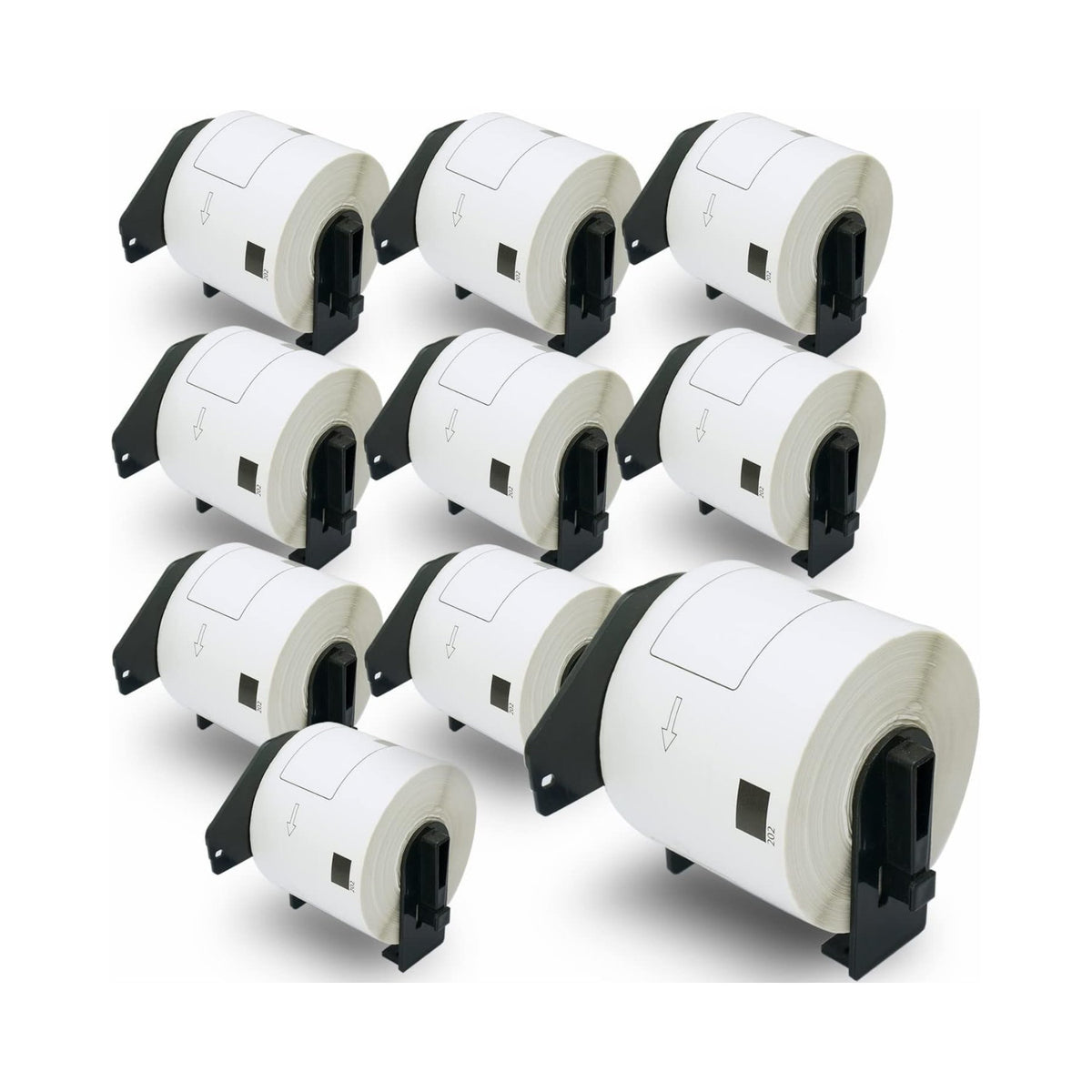 Betckey Brother-Compatible DK-1202 Labels 2.4" x 3.9" (1 Roll)