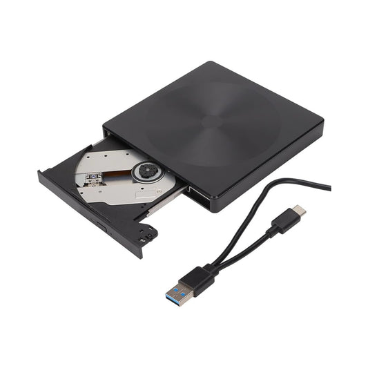 Plug & Play Portable USB 3.0/USB-C CD/DVD