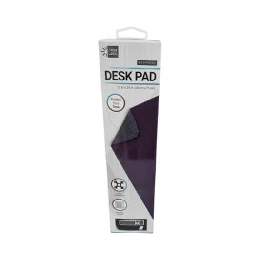 Case Logic Desk Pad 12x28in Neoprene Black