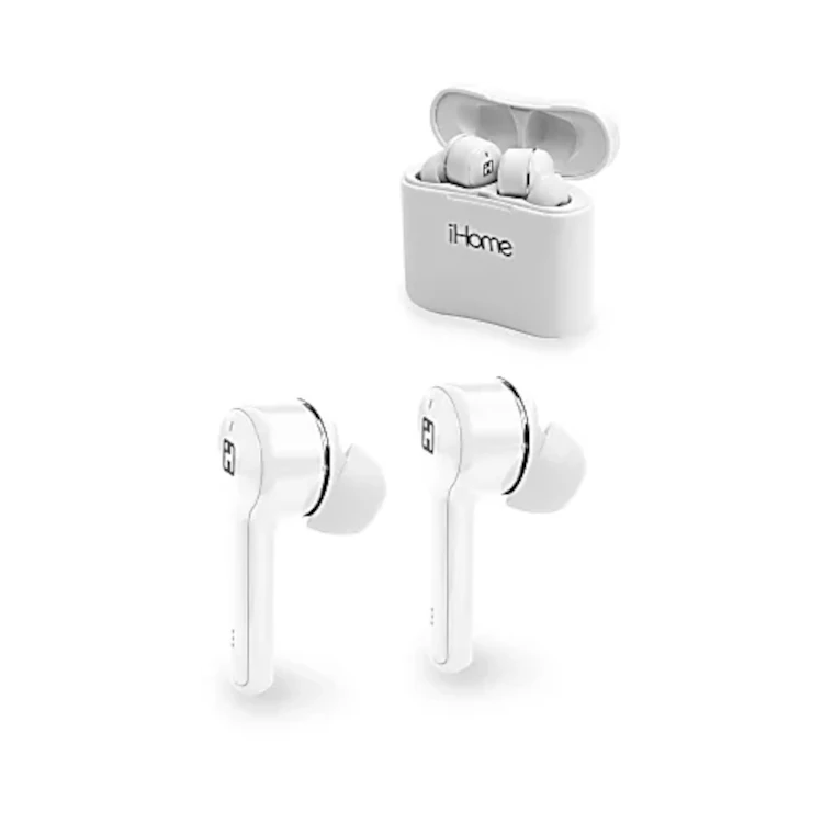 iHome XT-47 Wireless Earbuds White