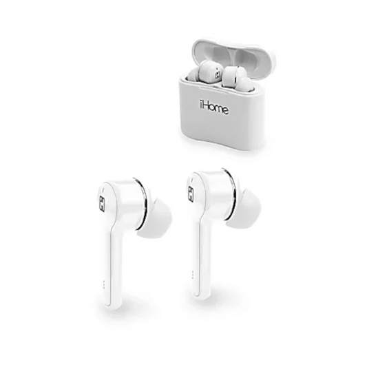 iHomer XT-47 Wireless Earbuds White