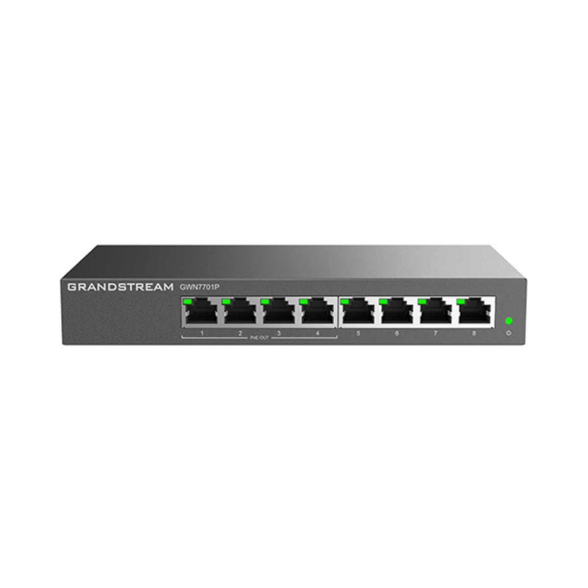 Grandstream GWN7701P 8-Port Gigabit Switch with 4 PoE Ports