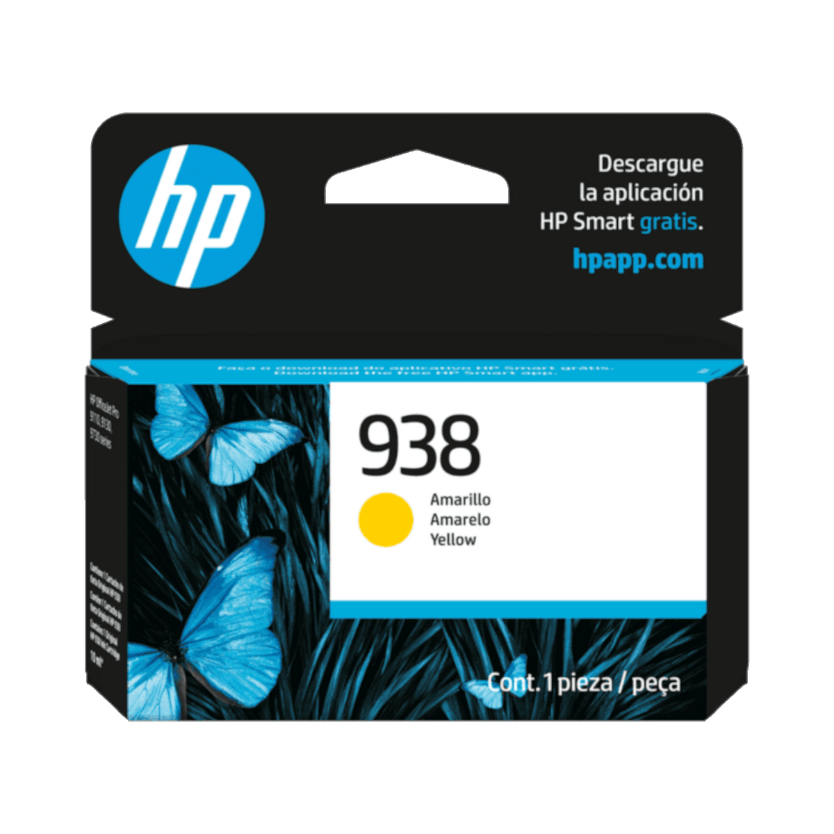 HP 938 Yellow Ink Cartridge