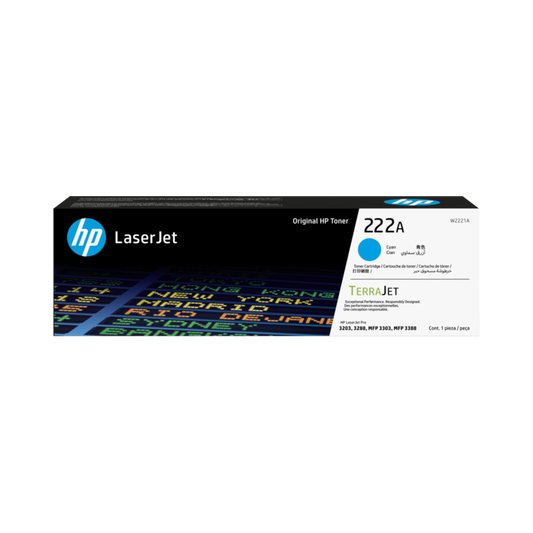 HP 222A Cyan Toner