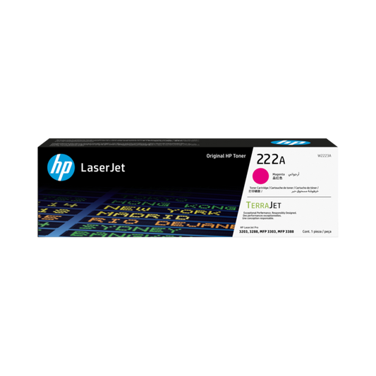 HP 222A Magenta Toner