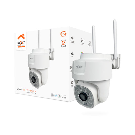 Nexxt Smart WiFi + Wired Outdoor PTZ Camera