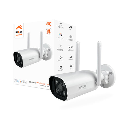 Nexxt NHC-OF10 5MP 2K+ Outdoor Wi-Fi Camera