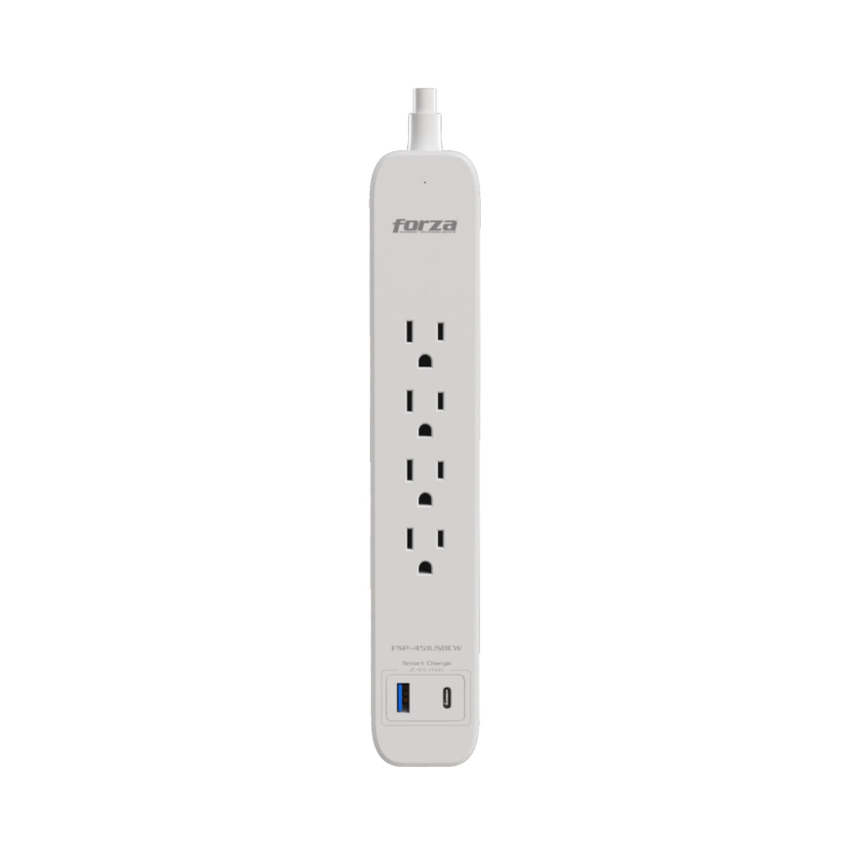 Forza FSP-451USBCW 4-Outlet Surge Protector