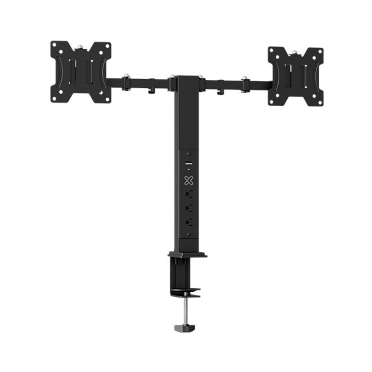 KlipXtreme Dual Monitor Mount with USB 13–32"