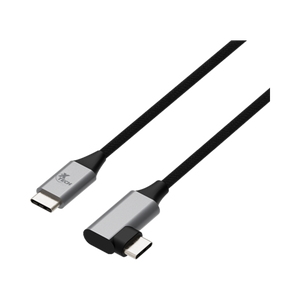 XTech USB-C 2.0 male cable with angle plug 3m